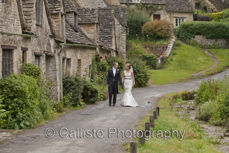 brida and groom arlington row