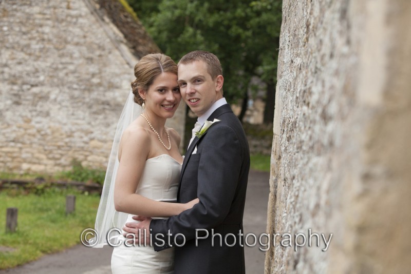 ionna and tom in cotswold stone scenery