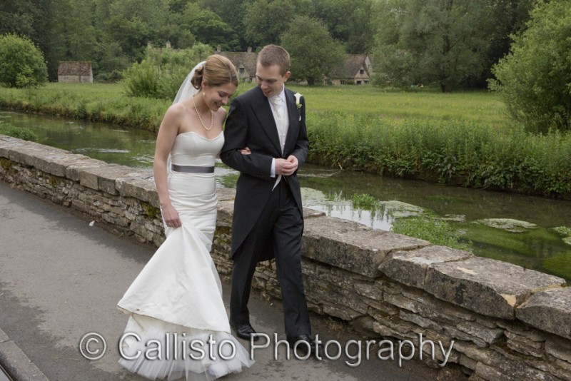 ionna and Tom by bibury river