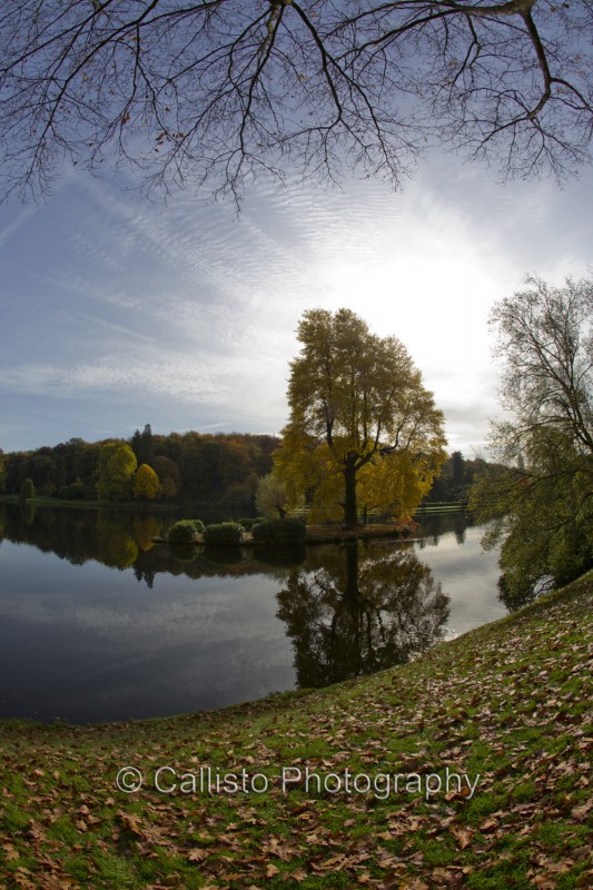 Classical temples at Stourhead