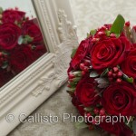 Winter Wedding – Red Rose & Berry Bouquet