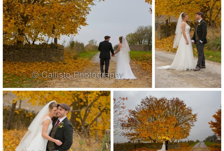 Stone Barn Wedding – Sam & Kris Autumn Colours